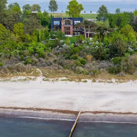 Villa Schmidt Warnemuende - Strandhaus In Erster Meereslinie IV Rostock Exterior photo